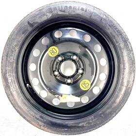 Bmw 560-59338 2006 330i 16x3.5 Compact Spare With Steel Wheel Black Oem