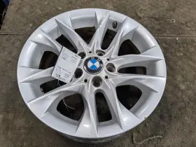 560-86098 Bmw Wheel 17x7-1/2 Alloy 5 V Peaked Spoke Edge Fits 12-15 X1 767493