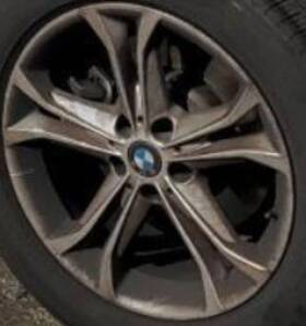 Bmw 560-86361a 2021 X3 Oe Wheel 20x9-1/2 Rear 5 Spoke Y Design With