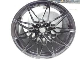 Bmw 560-86607b M3 A.condition 19x10-1/2 Rim Oem 10 Spoke Rear Wheel Black