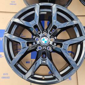 Bmw 5a64857 340i M340i M440i Rear Wheel Rim 19x8-1/2 94171 Oem Gloss Black 5a64b57 5x112