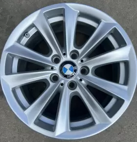 6780720 Bmw F10 F11 F12 Silver Alloy Wheel Rim 17 Inch V Spoke 236 8j Et 30