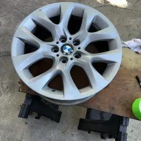6788007 Bmw 07-13 Oem E70 X5 Front Rear Rim Wheel 9jx19 Inch Et 48 Style Star Spoke 334