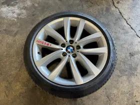 6790178 Bmw 11-16 5 Series 535i 528i F10 Wheel Rim With Tire 9jx19 V-spoke Silver Oem