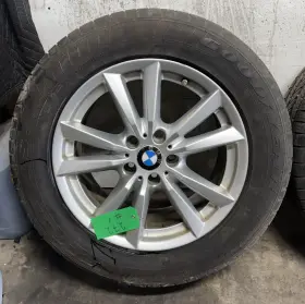 6853952 Bmw 14-18 Oem F15 X5 Wheel Rim 18x8.5 Et46 5x120 La Double Spoke Style 446 6853952 Bmw 14-18 Oem F15 X5 Wheel Rim 18x8.5 Et46 5x120 La Double Spoke Style 446