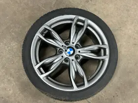 7845870 Bmw 14 15 16 17 F22 F23 M235i Wheel 7.5 X 18 Ferric Grey 436m Style Oem