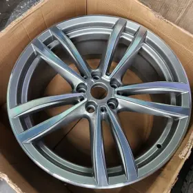 2016-2019-cnc Bmw 7850579 7 Series Wheel-19 Inch - Hol # 86275 -pn Lite Gray
