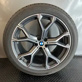 8071999 Bmw X5 Wheel Rim 21 Inch Rear X6 2018 2019 2020 2021 2022 2023 2024 2025 Oem