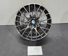 Bmw 8093987 Oem F87 M2 Competition Front Wheel Rim Y-spoke 788m Black R19x9 Inch Et29