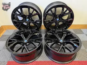 8747405 Bmw Oem 19 Inch 849m Wheels Rims 2017-23 G30 5-series 530i 540i M550i Gloss Black