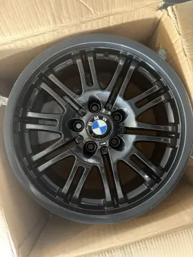 Bmw2228850 Bmw M Sport Oem 18 Rims Black Wheels Set Of 4