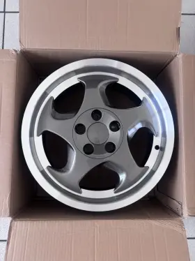 E0018-1780-01-061 Bmw 17 Inch Style 21 Throwing Star Replica Wheels 17x8 And 17x9 5x120 Silver