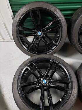 Bmw M612 21 Inch Rims Wheels X5m F85 X6m F86 Styling 612m Only Black