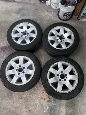 Style-45 Bmw E46 5x120 16 Inch Oem Wheels Style 45 205/55/16 General Altimax 365 Aw M S Tires