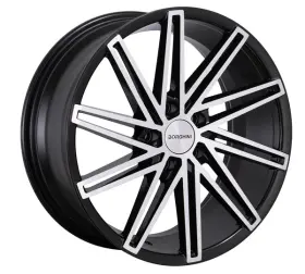 B651808b Borghini M 18 Inch B65-m Wheel 18x8 38 5x114.3 Cb 73.1 Black Machine Rim Limted