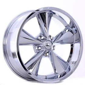 Bc1-876540c Boyd Coddington 18x7 Bc1 Junkyard Dog Chrome Wheels 5x4.5 0mm Set Of 4