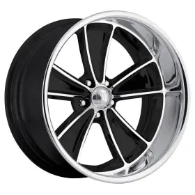 Bc2-776540b-blem Boyd Coddington Blem Wheel - Speedster 17x7 5x114.3 Et0 Gloss Blk/mach/diamond