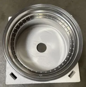 Bsr-20110-pol Bs 2 20 X 11 3.5 Inch /2 10 2.25 Step Lip Flow From Barrel Polished Clear Coat