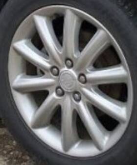 Buick 560-04086 2008 Lucerne Oe Wheel 18x7-1/2 10 Spoke Opt Pz3