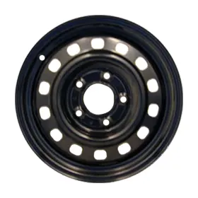 560-01332 Buick 9592058 14x5.5 14 Slot Refurbished Steel Wheel Painted Black