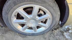 Cadillac 09596894 2005-2011 Sts 17 Aluminum Wheel Oem Front 7 Spoke Rim Chrome #1