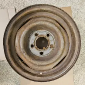 560-00951 Cadillac 1968 Deville 15 X 6 Steel Wheel Rim Kh Id Gray Oem