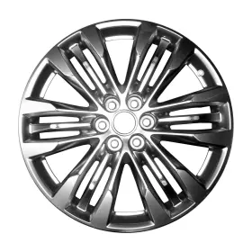 84444235 Cadillac 04801 Oem Used Aluminum Wheel 20x8 Machined And Painted Smoked Hypersilver