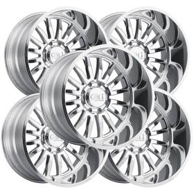Cali Off-road 9110-26483p 5 Off-road 9110 Summit 26x14 6x5.5 Inch -76mm Polished Wheels Rims 26