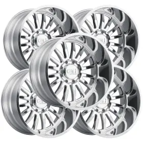 9110-26483p Cali Off-road 5 9110 Summit 26x14 6x5.5 Inch -76mm Polished Wheels Rims 26