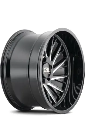 9114-2236bm Cali Off-road 9114 Purge 20x12 6x135 -51mm Black/milled Wheel Rim 20 Inch