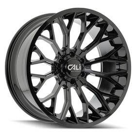 Cali Offroad 9119-2181gb-19 9119 Evoke Wheels 20x10 -19 8x165.1 125.2 Black Rims Set Of 4