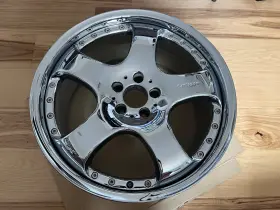 36200620 Carlsson 20 Inch Wheel Rim Mercedes Benz 9.5x20 5x112 Chrome Da4431 Ronal