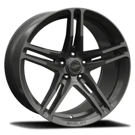 Cs14-215455-g Carroll Shelby Wheels Cs14 - 20 X 11 50mm Offset Gunmetal