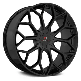 Clv-44188041001143 Cavallo 35gb Clv-44 Wheel 18x8 35 4x100 74.1 Black Single Rim