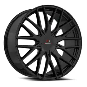 Clv-45249061351397 Cavallo 25gb Clv-45 Rim 24x9 6x135/6x139.7 Offset 25 Gloss Black Quantity Of 4