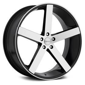 Cavallo Clv-520855120 35bm Clv-5 Wheel 20x8.5 35 5x120.65 74.1 Black Single Rim