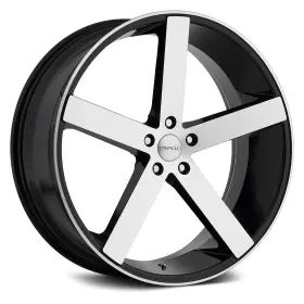 Clv-520855120 Cavallo 35bm Clv-5 Wheel 20x8.5 35 5x120.65 74.1 Black Single Rim