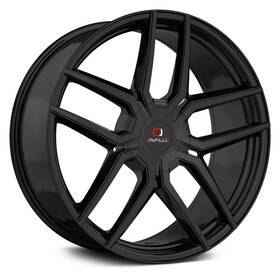 Cavallo Clv-55188051001143 35gb Clv-55 Wheels 18x8 35 5x100 74.1 Black Rims Set Of 4