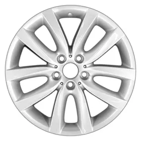 Alybs030u20 Cci For Bmw M5 12-16 Alloy Factory Wheel 5 V-spoke Silver Metallic Face 19x8.5