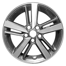 Alykk086u30 Cci For Kia Forte 17 Alloy Factory Wheel Double 5-spoke Dark Charcoal W Machined