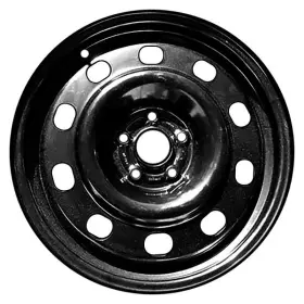 Stlfk045u45 Cci For Ford Escape 13-16 10-slot Black 17x7.5 Steel Factory Wheel Remanufactured