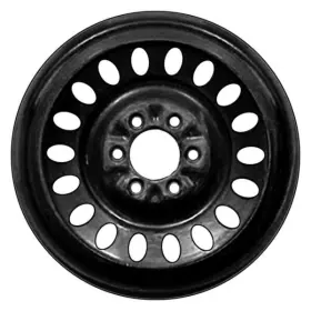 Stlgk037u45 Cci For Chevy Trailblazer 02-09 Steel Factory Wheel 18-slot Black 17x7