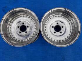 Center Line 065127547 Auto Drag Wheels 15x12 Chevy Pair 1995