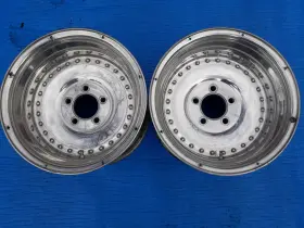 065127547 Center Line Auto Drag Wheels 15x12 Chevy Pair 1995