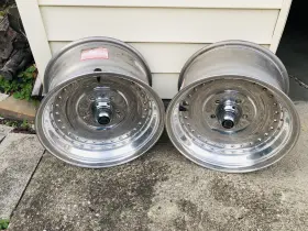 065854545 Centerline Wheels 15x8.5 Inch Mopar Ford 4.5 Bp 4.875 Bs Excellent 1997