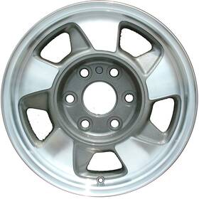 Chevrolet 12368971 Metallic Polished 5 Slot 16 X 7 Refurbished Wheel