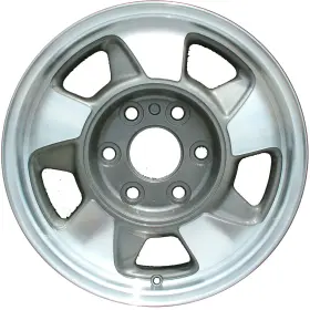 12368971 Chevrolet Metallic Polished 5 Slot 16 X 7 Refurbished Wheel