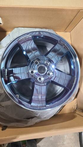Chevrolet 19302863 Gm #19302863 New 17x7 Blue Chrome Wheel/rim Hhr/cobalt