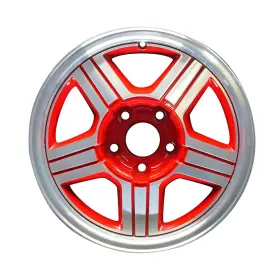 05014 Chevrolet 196743052236 Reconditioned Factory Oem Rear Wheel 16 X 8 Bright Red With Machined