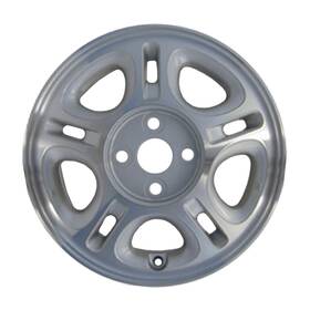 Chevrolet 196743064017 Refurbished 14x5.5 Painted Silver Wheel Fits 1998-2002 Prizm 560-60173